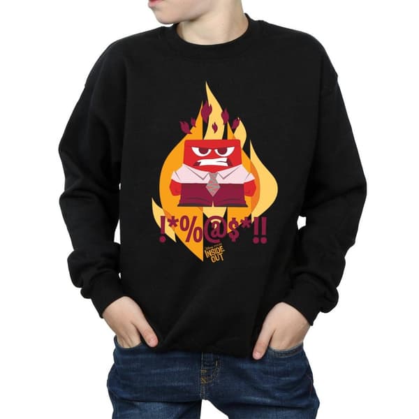 Disney Pojkar Inside Out Fired Up Sweatshirt
