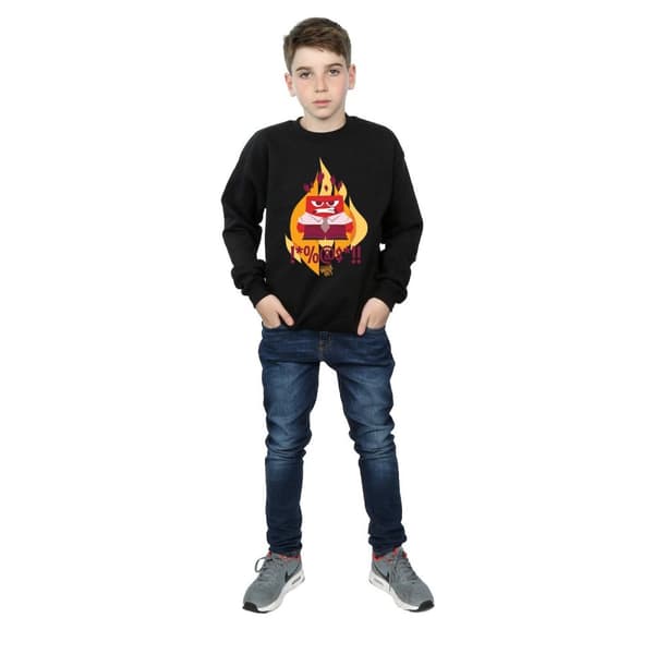 Disney Pojkar Inside Out Fired Up Sweatshirt