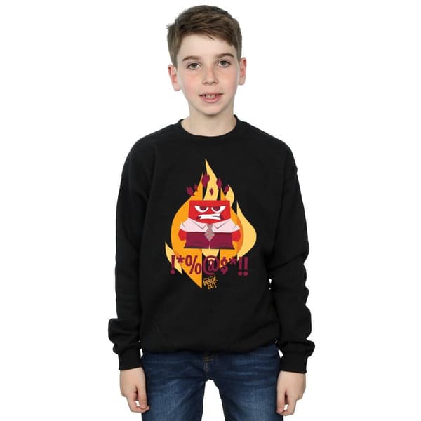 Disney Pojkar Inside Out Fired Up Sweatshirt