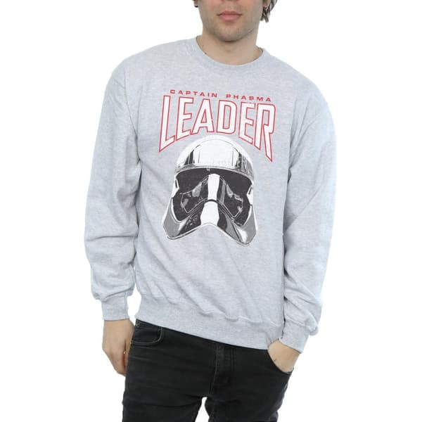 Star Wars Sweatshirt med ledarhjälm från De sista jediherrarna