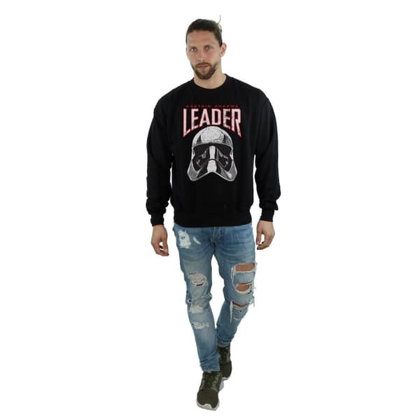 Star Wars Sweatshirt med ledarhjälm från De sista jediherrarna