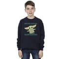 Pikkukuva 2 / 3: Star Wars Boys The Mandalorian Grogu Does Not Listen Sweatshirt