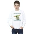 Pikkukuva 2 / 3: Star Wars Boys The Mandalorian Grogu Does Not Listen Sweatshirt