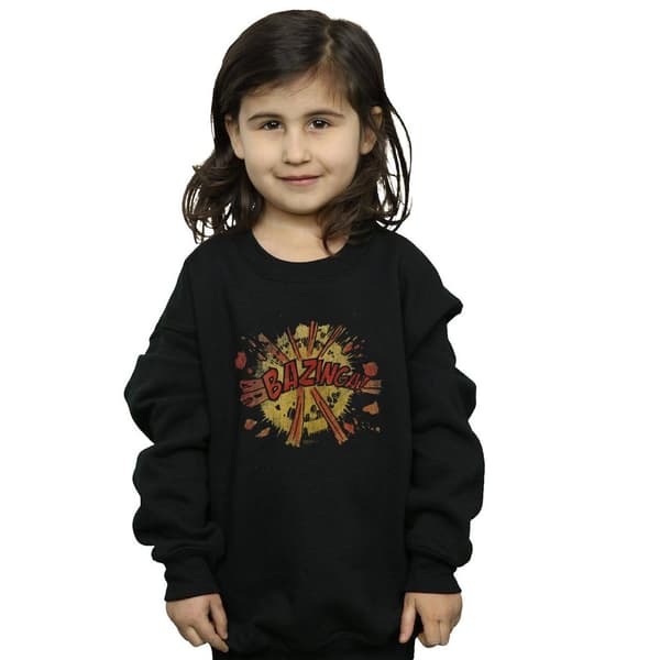 The Big Bang Theory Sweatshirt Bazinga Explosion för flickor