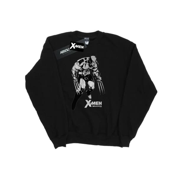 Marvel Mens X-Men Wolverine Tonal Sweatshirt