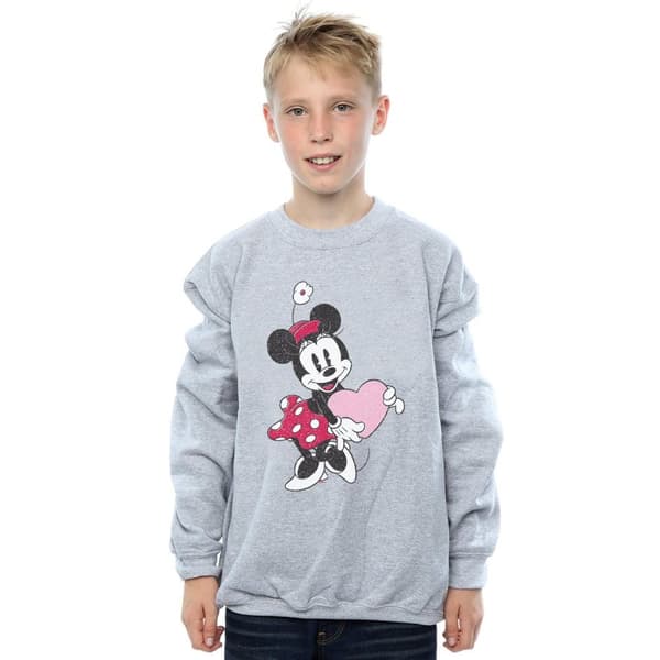 Disney Minnie Mouse Love Heart Sweatshirt - pojkar