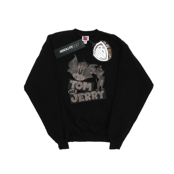 Tom And Jerry Pojkar Cartoon Wink Sweatshirt