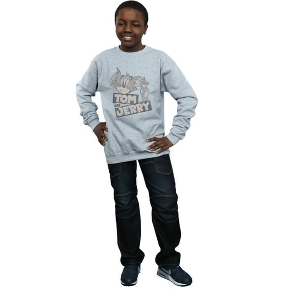 Tom And Jerry Pojkar Cartoon Wink Sweatshirt