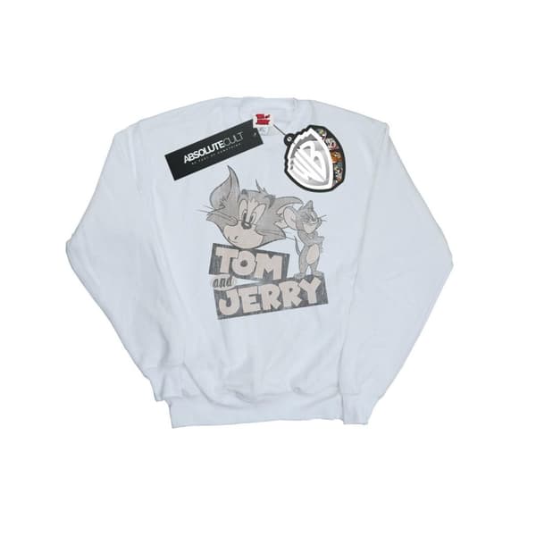 Tom And Jerry Pojkar Cartoon Wink Sweatshirt