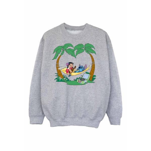 Disney Girls Lilo And Stitch Play Some Music Sweatshirt