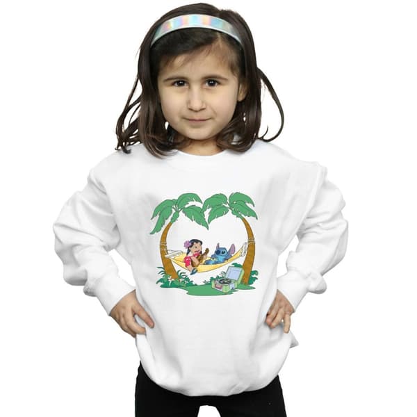 Disney Girls Lilo And Stitch Play Some Music Sweatshirt