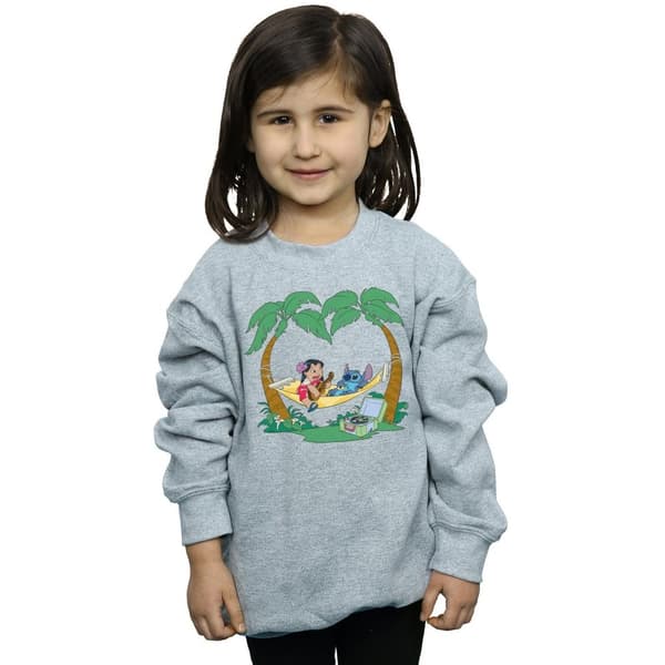 Disney Girls Lilo And Stitch Play Some Music Sweatshirt