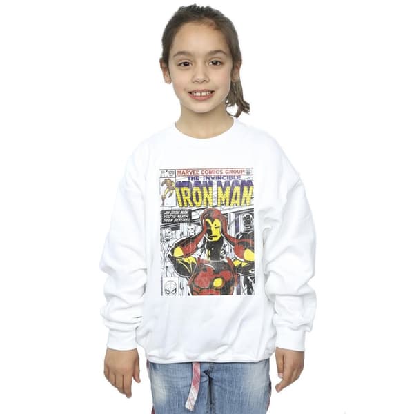 Marvel Sweatshirt utan huvudutrustning från Iron Man för flickor