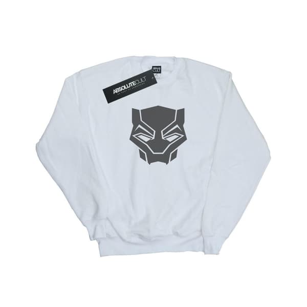 Marvel Boys Black Panther Black On Black Sweatshirt