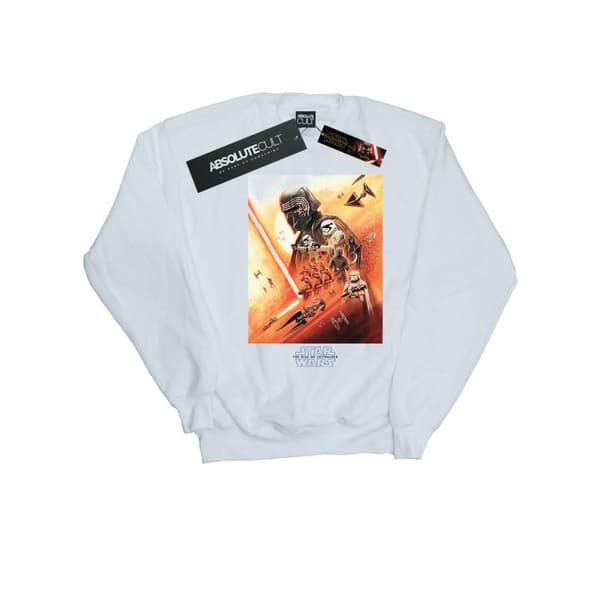 Star Wars: The Rise of Skywalker Boys First Order Poster Sweatshirt White 9-11 Years