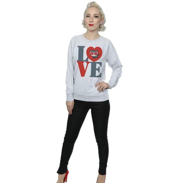 DC Comics Womens/Ladies Chibi Catwoman Love Sweatshirt