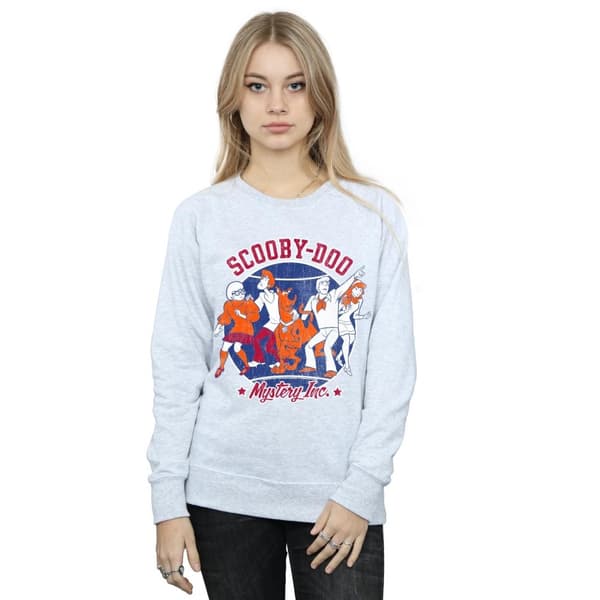 Scooby Doo Womens/Ladies Collegiate Circle Sweatshirt