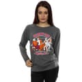 Miniatyrbilde 2 av 3: Scooby Doo Womens/Ladies Collegiate Circle Sweatshirt