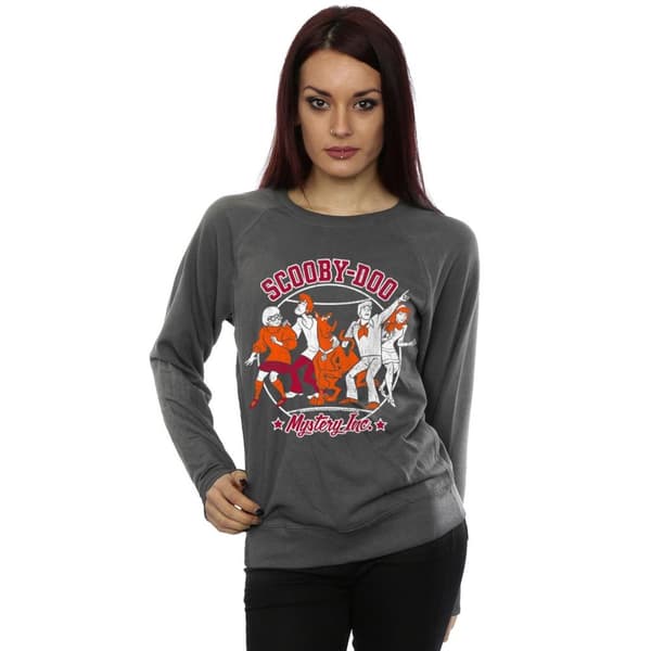 Scooby Doo Womens/Ladies Collegiate Circle Sweatshirt