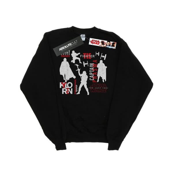 Star Wars Girls The Last Jedi First Order Silhouettes Sweatshirt