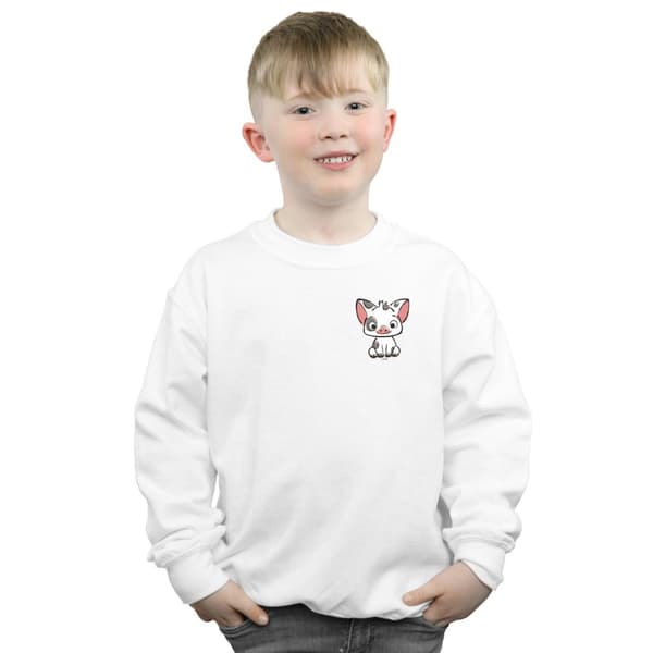 Disney Pojkar Moana Pua The Pig - Sweatshirt med brösttryck