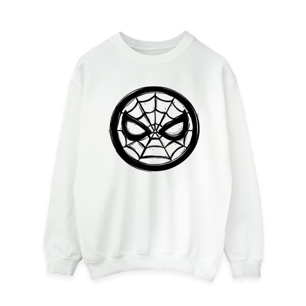 Marvel Womens/Ladies Spider-Man Chest Logo Sweatshirt