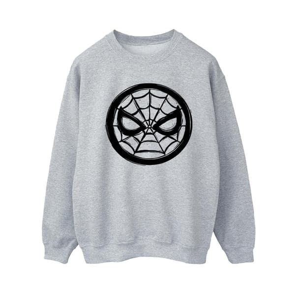 Marvel Womens/Ladies Spider-Man Chest Logo Sweatshirt