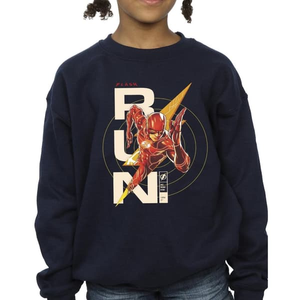 DC Comics The Flash Run-tröja för flickor