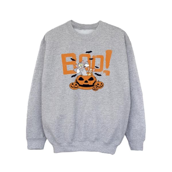 Tom & Jerry Girls Halloween Boo! Sweatshirt