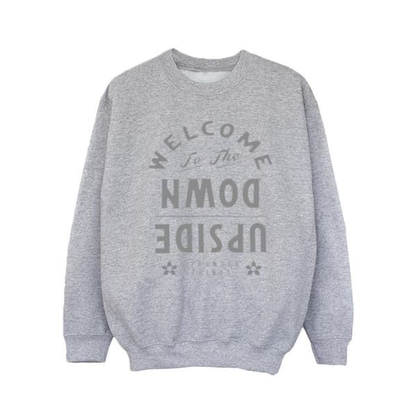 Netflix Girls Stranger Things Welcome To Upside Down Sweatshirt