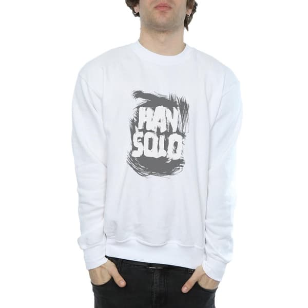Star Wars Han Solo Text Sweatshirt för herrar