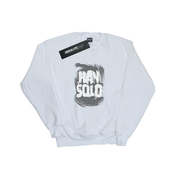 Star Wars Han Solo Text Sweatshirt för herrar