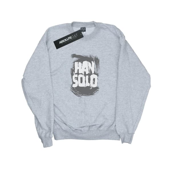 Star Wars Han Solo Text Sweatshirt för herrar