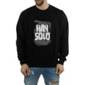 Miniatyrbild 3 av 5: Star Wars Han Solo Text Sweatshirt för herrar