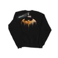 Miniatyrbilde 1 av 5: DC Comics Mens Batman Arkham Knight Halloween Moon Logo Fill Sweatshirt