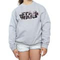 Pikkukuva 3 / 5: Star Wars Girls The Last Jedi Spray Logo Sweatshirt