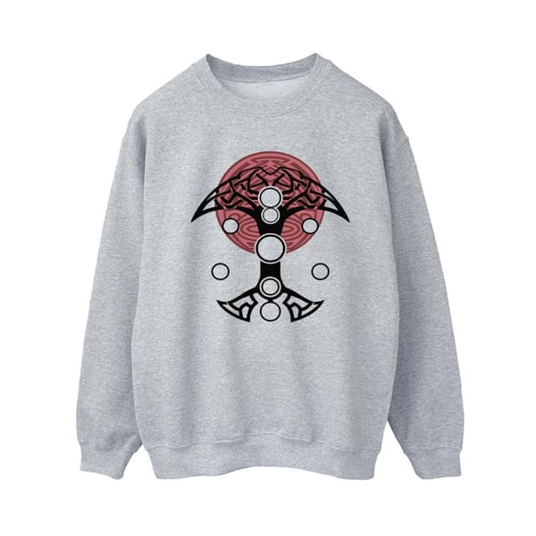 Marvel Womens/Ladies Thor Love And Thunder Circles Sweatshirt