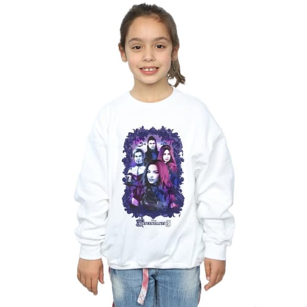 Disney Sweatshirt med attitydgrupp för flickor The Descendants