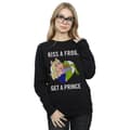 Miniatyrbild 2 av 3: Disney Dam/Tjej Mupparna Kysser En Groda Sweatshirt
