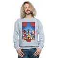 Miniatyrbilde 2 av 3: DC Comics Mens The Suicide Squad Blue Star Poster Sweatshirt