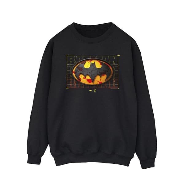 DC Comics The Flash Batman Röd Splatter Sweatshirt