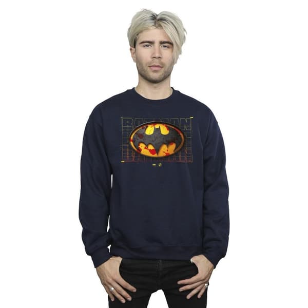 DC Comics The Flash Batman Röd Splatter Sweatshirt