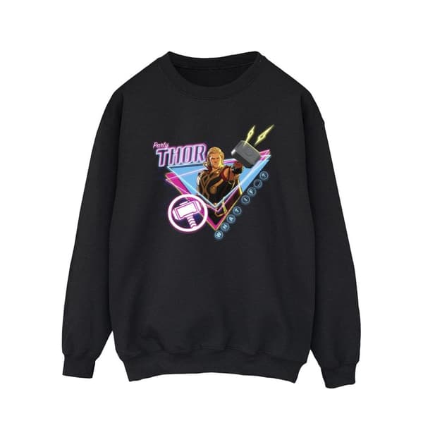 Marvel Mens What If Party Thor Alt Sweatshirt