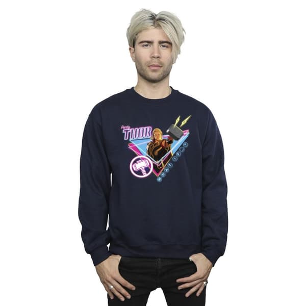 Marvel Mens What If Party Thor Alt Sweatshirt