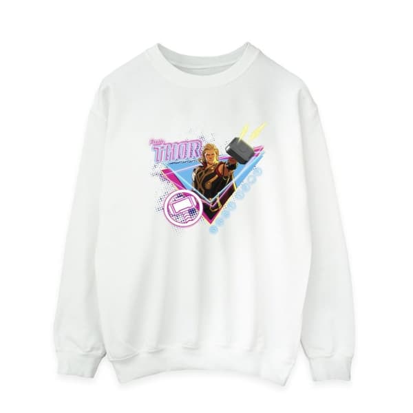 Marvel Mens What If Party Thor Alt Sweatshirt