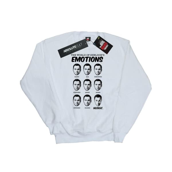 The Big Bang Theory Womens/Ladies Sheldon Emotions Sweatshirt