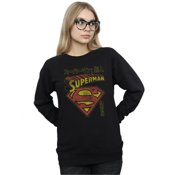 DC Comics Womens/Ladies Superman Shield Sweatshirt