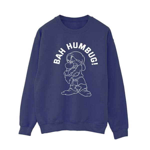 Disney Womens/Ladies Snow White Grumpy Humbug Sweatshirt