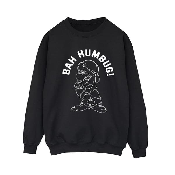 Disney Womens/Ladies Snow White Grumpy Humbug Sweatshirt