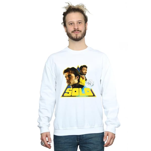 Star Wars Solo Retro Triangle Sweatshirt för herrar